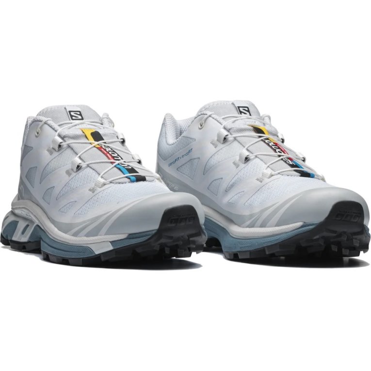 White Salomon Xt-6 Women's Sneakers | PH 54870D